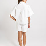 Dawn Denim Shirt - White