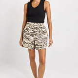Drew Denim Short - Animal | Betty Basics