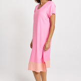 Bonnie Dress - Pink/Orange | Betty Basics