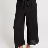 Bella Crop Pants - Black | Betty Basics