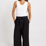Bella Crop Pants - Black | Betty Basics