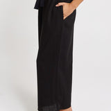 Bella Crop Pants - Black | Betty Basics