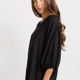 Bella Blouse - Black | Betty Basics