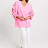 Bella Blouse - Pink | Betty Basics
