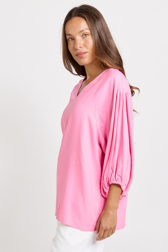Bella Blouse - Pink | Betty Basics