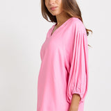 Bella Blouse - Pink | Betty Basics