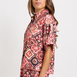 Sunset Shirt - Coco Print | Betty Basics