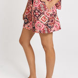 Solstice Short - Coco Print | Betty Basics