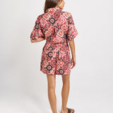 Solstice Relaxed Short - Coco Print