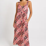 Sunset Dress - Coco Print | Betty Basics