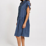 Sandy Dress - Blue Stripe | Betty Basics