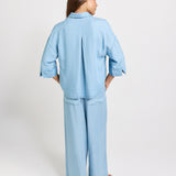 Emmy Lyocell Shirt - Mid Wash