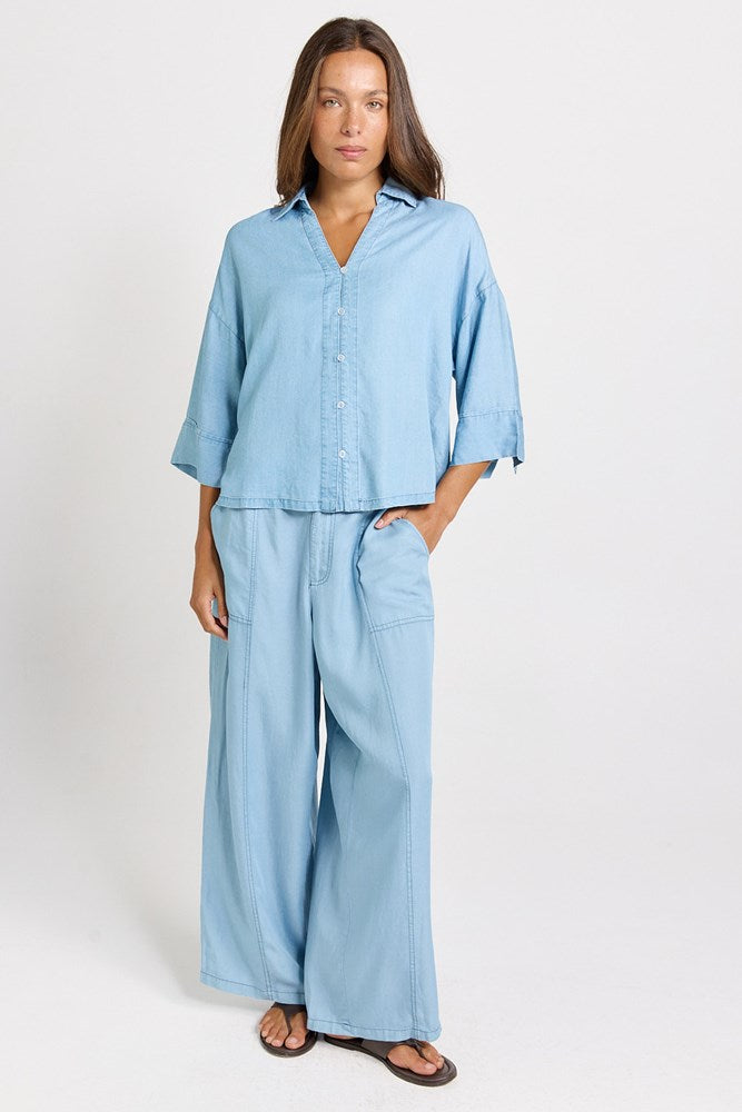 Emmy Pant - Mid Wash | Betty Basics