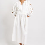 Daisy Broderie Dress - White | Betty Basics