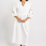 Daisy Broderie Dress - White | Betty Basics
