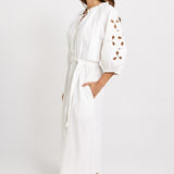 Daisy Broderie Dress - White | Betty Basics