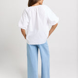 Bronte Cotton Blouse - White