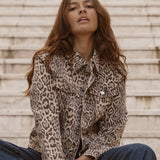 Lucca Leopard Print Jacket - Leopard Print