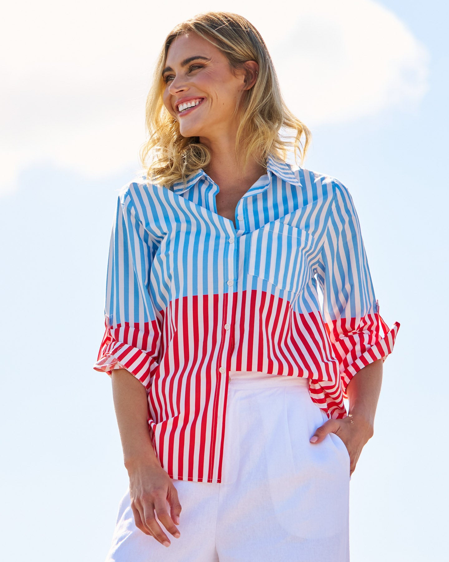 Blouse Betty easy wear Technical Jersey