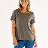 Hamilton Tee - Ash Green