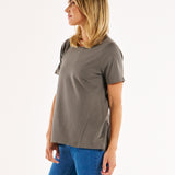 Hamilton Tee - Ash Green
