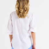 Elanora Linen Blouse - White