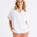 Flynn Short Sleeve Shirt - White