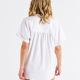 Flynn Short Sleeve Shirt - White