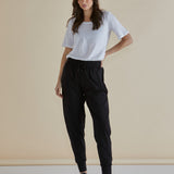Cara Travel Jogger - Black