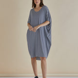 Maui T-Shirt Dress - Navy Blue/White Stripe