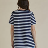 Luella Tee - Navy Stripe
