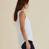 Keira Tank - White