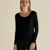 Kelli Long Sleeve Top - Black