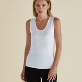 Liza Tank - White