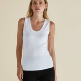 Liza Tank - White