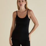 Veronica Reversible Camisole - Black