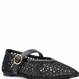 Eunice Mary-Jane Flats - Black