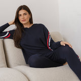 Karina Knit Sweater - Navy