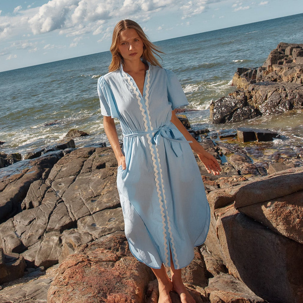 cotton shirt dress australia Float Linen Cotton Maxi Shirt Dress