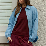 Quest Quilted Jacket - Blue Wash