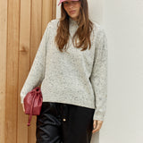 Carlin Knit Sweater - Cream