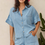 Dawn Denim Shirt - Medium Wash