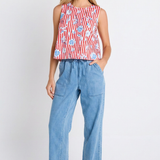 Amalfi Tank - Amalfi Print