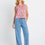 Amalfi Tank - Amalfi Print
