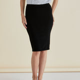 Alicia Midi Skirt - Black