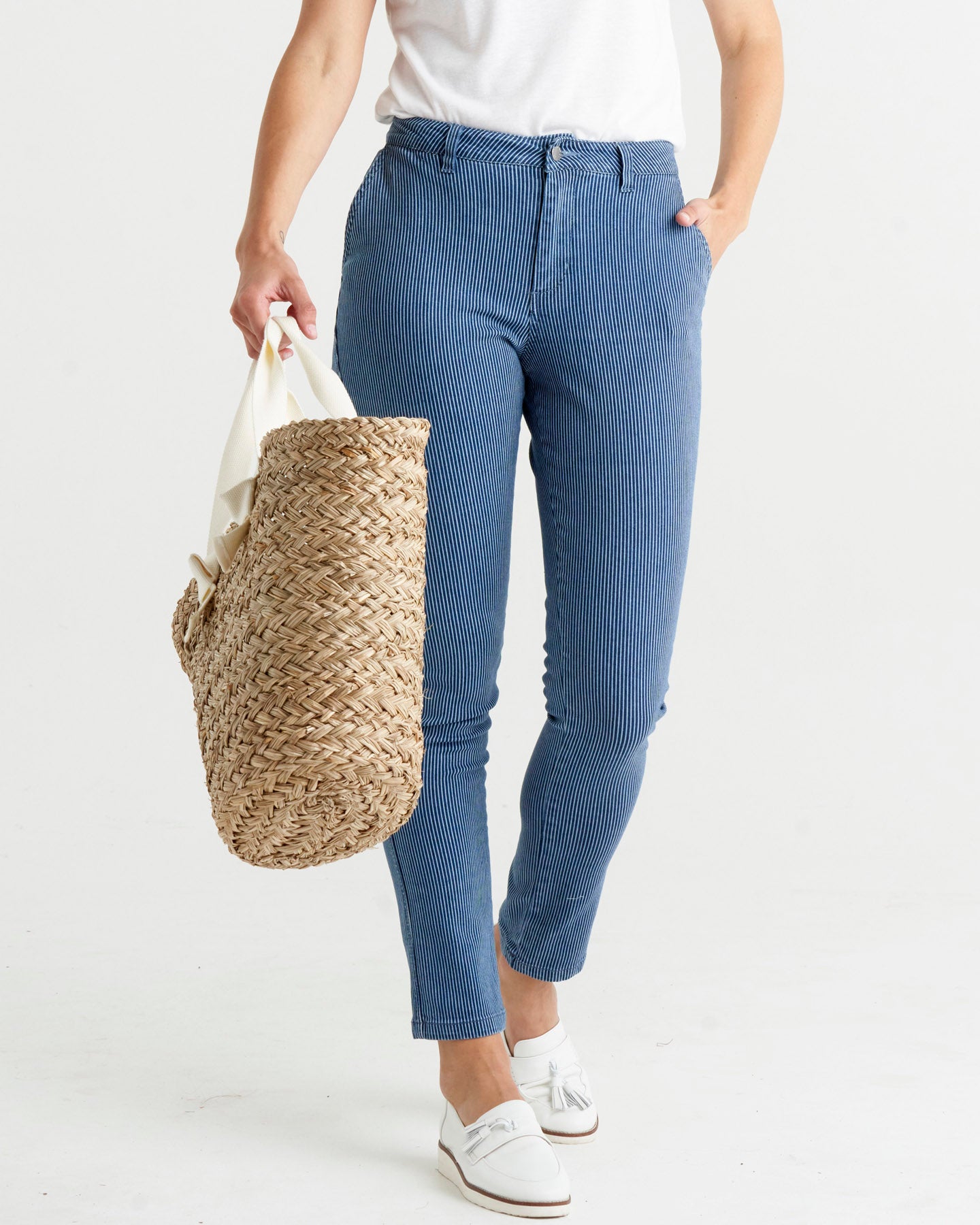 StretchyStitch Pants by Basic Bae