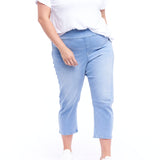 Maisie Capri Jean - Ice Blue
