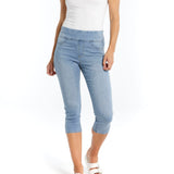 Maisie Capri Jean - Ice Blue