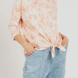 Ivy Knot Top - Malibu Marble