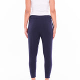 Alexia Crop Jogger - Navy